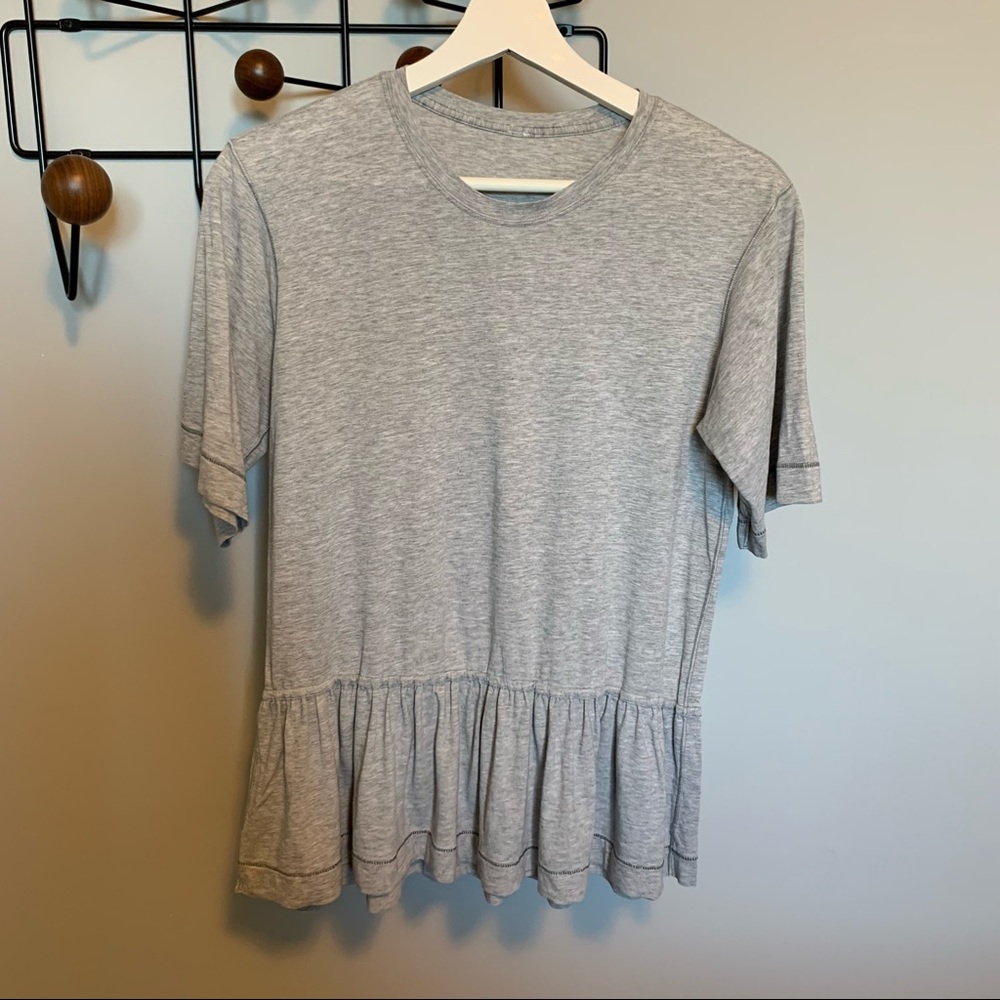Lululemon peplum tshirt